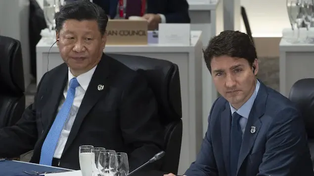 Trudeau and xi g20
